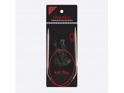 Спицы круговые металлические Knit Red 4.50 мм 60 см ChiaoGoo